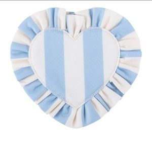 Hydrangea Ruffle Heart Patch